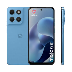 Motorola moto g17&nbsp- 4G smartphone - dual-SIM - RAM 4 GB / Intern hukommelse 128 GB - microSD slot - LCD-skærm - 6.72"" - 2400 x 1080 pixels (60 Hz) - 3x bagkamera 50 MP, 5 MP - front camera 32 MP - pantone alaskansk blå - Billede 2