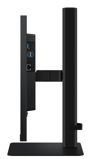 Samsung ViewFinity S6 S24D604UAU - S60UD Series - LED-skærm - USB - 24"" - 2560 x 1440 QHD @ 100 Hz - IPS - 350 cd/m² - 1000:1 - HDR10 - 5 ms - HDMI, 2xDisplayPort, USB-C - sort - Billede 5