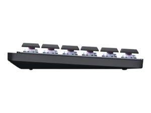 Logitech Master Series MX Mechanical Mini - Tastatur - bagbelyst - trådløs - Bluetooth LE - QWERTY - US International - tastkontakt: Clicky - grafit - Billede 3