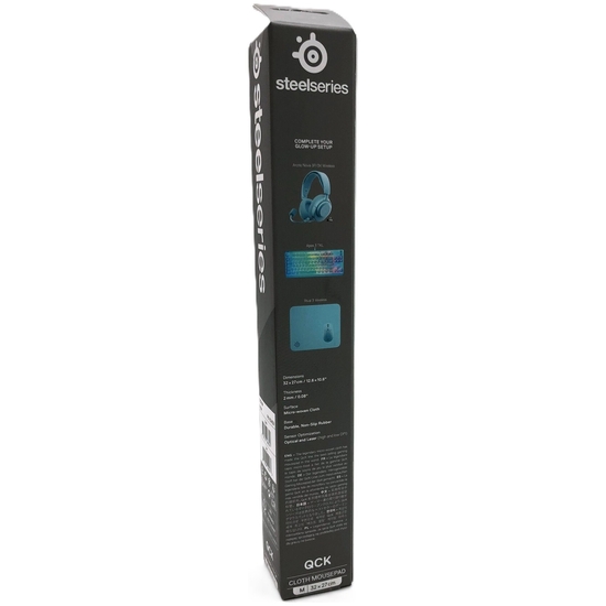 SteelSeries QcK - Musemåtte - medium - akvamarin - Billede 2
