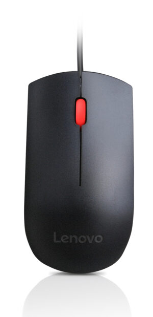 Lenovo Essential - Mus - højre- og venstrehåndet - optisk - 3 knapper - kablet - USB - sort - for ThinkPad T16 Gen 4 21QN - Billede 2