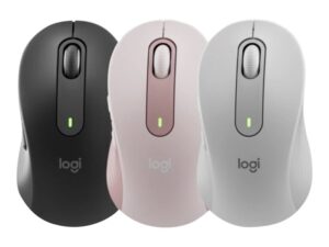 Logitech Signature M650 - Mus - optisk - 5 knapper - trådløs - Bluetooth, 2.4 GHz - Logitech Logi Bolt USB-modtager - rose - Billede 5