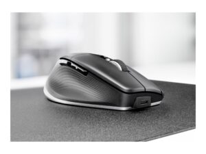 3Dconnexion CadMouse Pro Wireless Left - Mus - ergonomisk - venstrehåndet - 7 knapper - trådløs - Bluetooth, 2.4 GHz, USB-C - trådløs modtager (USB) - Billede 5