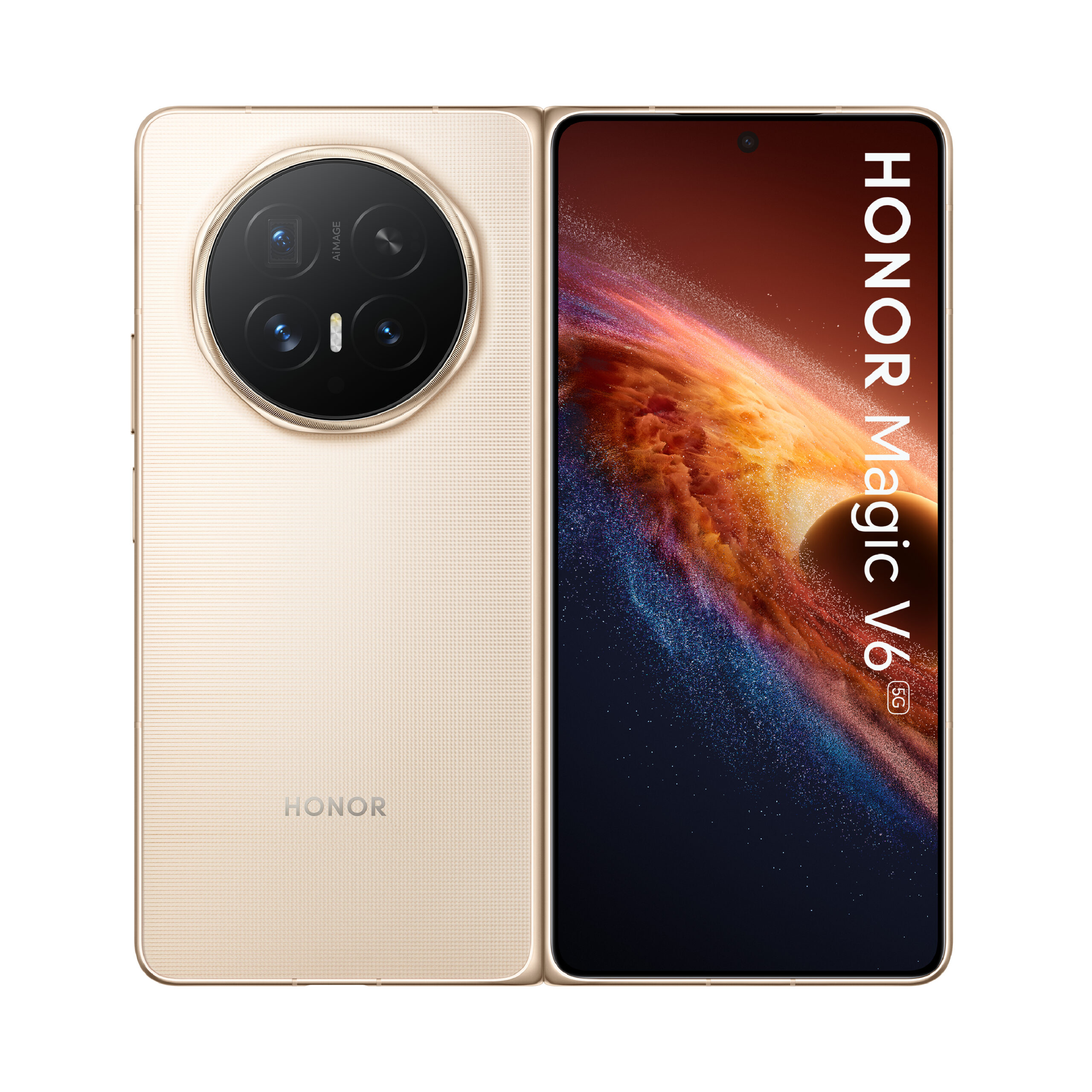 Honor MAGIC V6, 16,6 cm (6.52"), 2420 x 1080 pixel, 16 GB, 512 GB, 50 MP, Guld - Billede 4