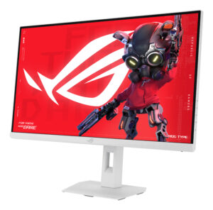ASUS ROG Strix XG27ACMES-W - LED-skærm - gaming - 27"" - 2560 x 1440 QHD @ 255 Hz - Fast IPS - 400 cd/m² - 1300:1 - DisplayHDR 400 - 0.3 ms - HDMI, DisplayPort, USB-C - hvid - Billede 3