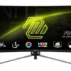 MSI MAG 345CQR computerskærm 86,4 cm (34") 3440 x 1440 pixel UltraWide Dual Quad HD Sort
