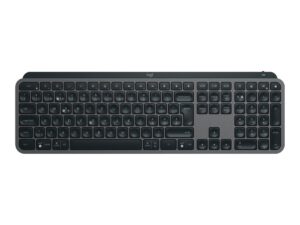 Logitech MX Keys S - Tastatur - bagbelyst - trådløs - Bluetooth LE - QWERTY - Amk. engelsk - tastkontakt: Scissor-Key - grafit - Billede 3