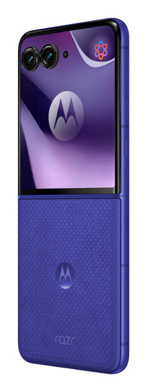 Motorola razr 70 ultra 512GB/16GB - PANTONE Orient Blue - Billede 4
