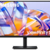 Samsung S80UH. Skærm diagonal: 68,6 cm (27""), Skærmopløsning: 3840 x 2160 pixel, HD-type: 4K Ultra HD, Skærmteknologi: LCD, Responstid: 5 ms, Naturligt aspektforhold: 16:9, Synsvinkel, horisontal: 178°, Synsvinkel, vertikal: 178°. Indbygget USB-hub, USB-hub-version: 3.2 Gen 1 (3.1 Gen 1). VESA montering, Højdejustering. Produktfarve: Sort