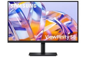Samsung S80UH. Skærm diagonal: 68,6 cm (27""), Skærmopløsning: 3840 x 2160 pixel, HD-type: 4K Ultra HD, Skærmteknologi: LCD, Responstid: 5 ms, Naturligt aspektforhold: 16:9, Synsvinkel, horisontal: 178°, Synsvinkel, vertikal: 178°. Indbygget USB-hub, USB-hub-version: 3.2 Gen 1 (3.1 Gen 1). VESA montering, Højdejustering. Produktfarve: Sort