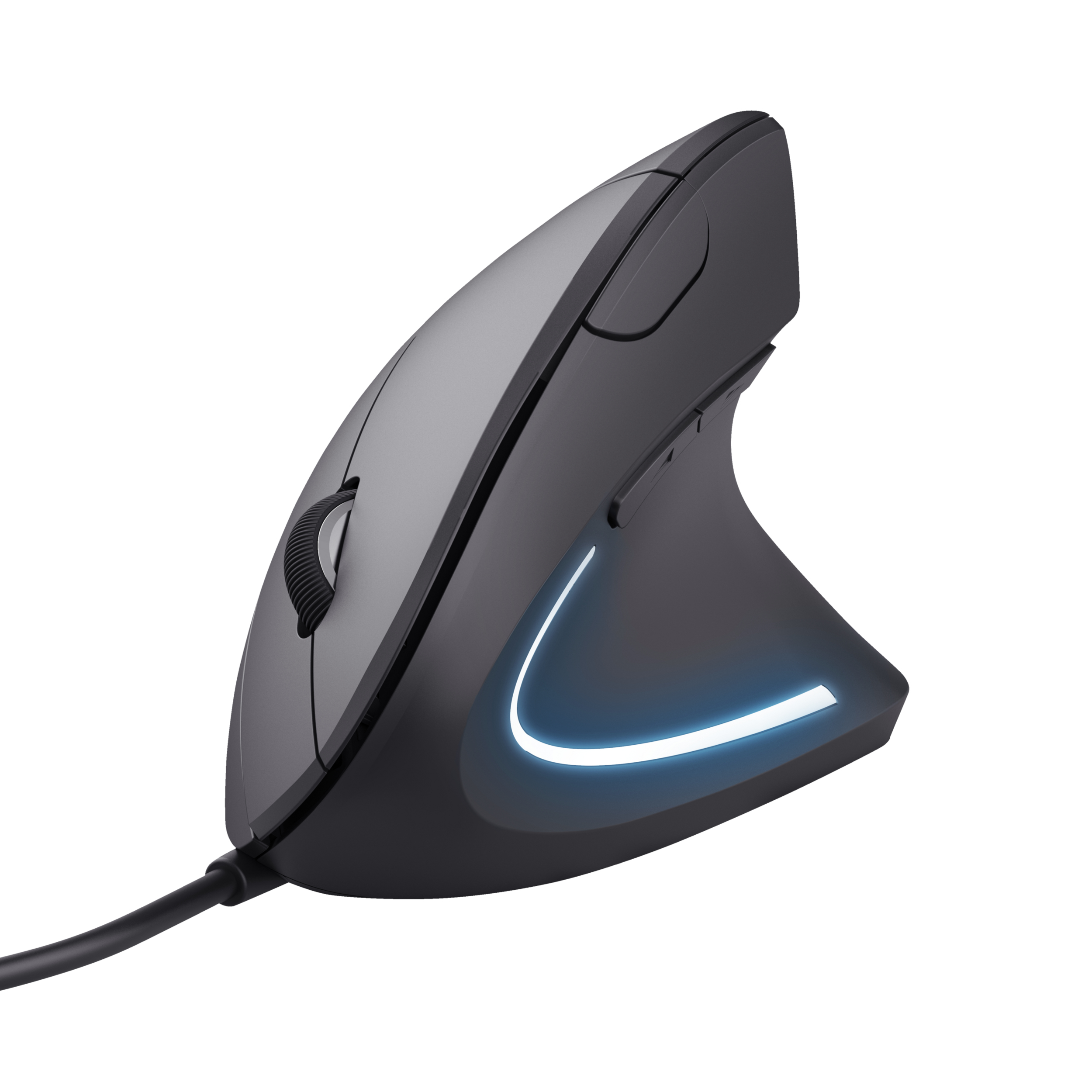 Trust Verto - Mus - ergonomisk - højrehåndet - optisk - 6 knapper - kablet - USB