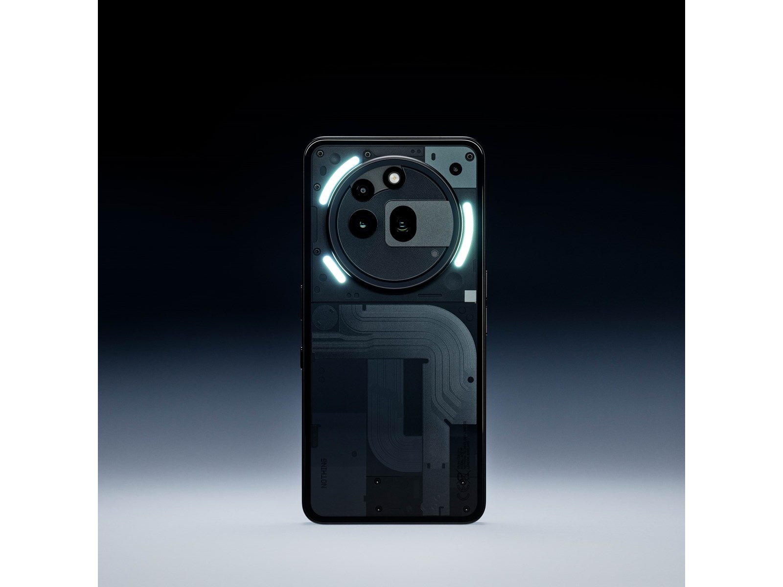 Nothing Phone (3a) Pro 256GB/12GB - Sort - Billede 4