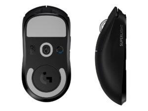 Logitech PRO X SUPERLIGHT Wireless Gaming Mouse - Mus - optisk - 5 knapper - trådløs - 2.4 GHz - USB Logitech LIGHTSPEED-modtager - sort - Billede 2
