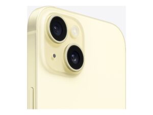 Apple iPhone 15 - 5G smartphone - dual-SIM / Intern hukommelse 128 GB - OLED-skærm - 6.1"" - 2556 x 1179 pixels - 2x bagkameraer 48 MP, 12 MP - front camera 12 MP - gul - Preowned Grade A - Billede 3