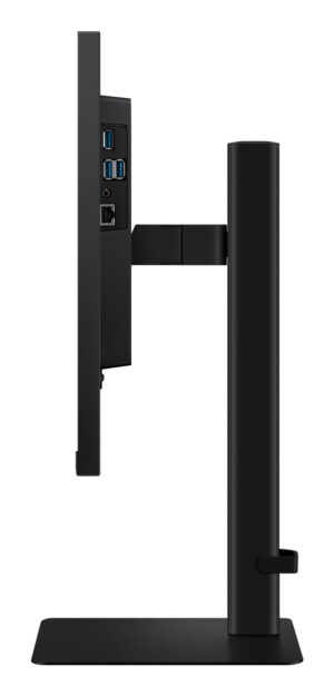 Samsung ViewFinity S6 S24D604UAU - S60UD Series - LED-skærm - USB - 24"" - 2560 x 1440 QHD @ 100 Hz - IPS - 350 cd/m² - 1000:1 - HDR10 - 5 ms - HDMI, 2xDisplayPort, USB-C - sort - Billede 4