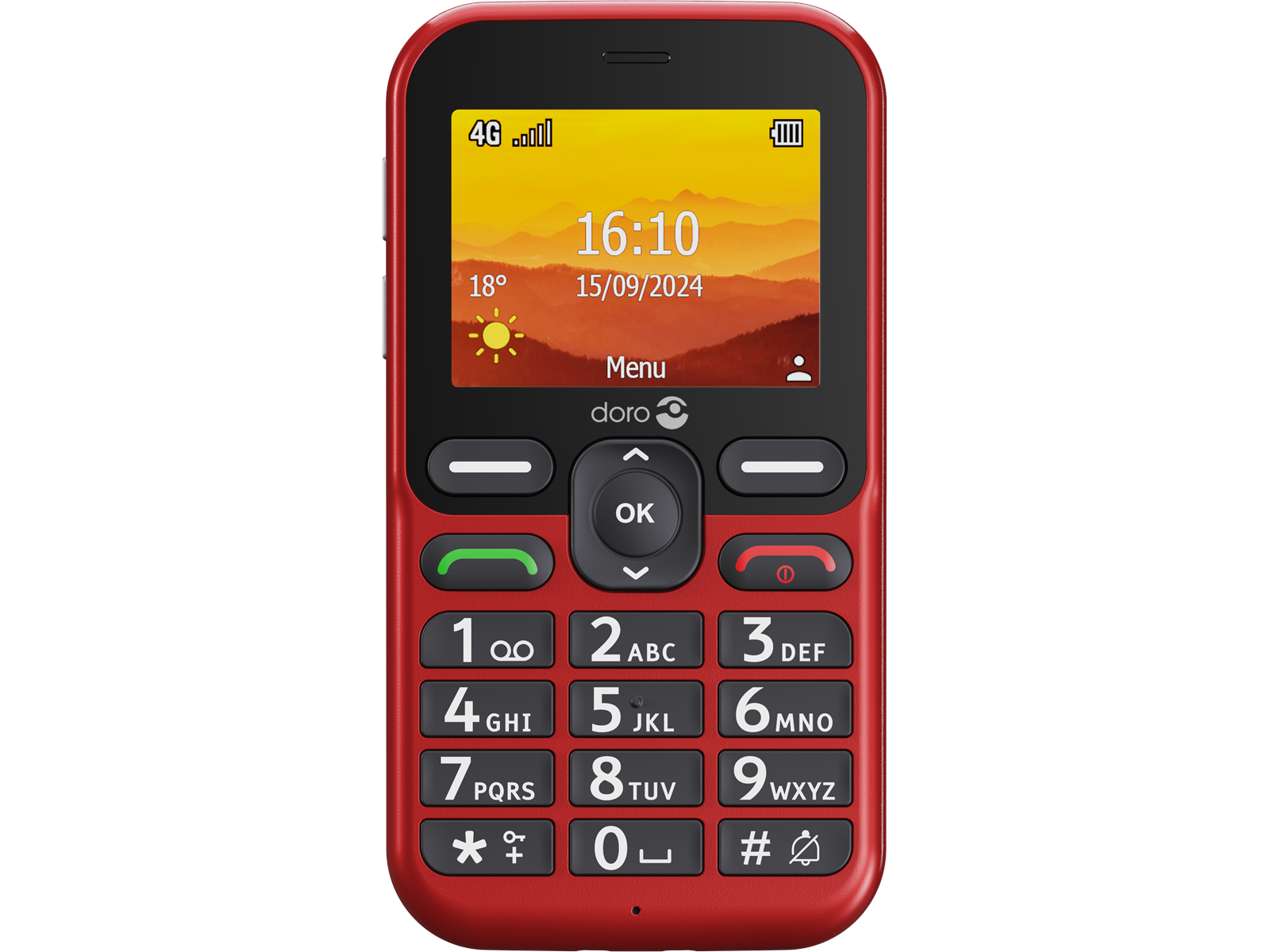 Doro Leva L11 4G - Red - Billede 2
