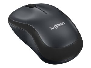 Logitech M220 Silent - Mus - optisk - 3 knapper - trådløs - 2.4 GHz - trådløs modtager (USB) - brunsort - Billede 5