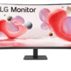 LG 32MR50C-B - LED-skærm -&nbspkurvet - 31.5"" - 1920 x 1080 Full HD @ 100Hz - AMD FreeSync - 250 cd/m² -&nbsp3000:1 -&nbsp5ms&nbsp- HDMI