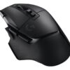 Logitech G G502 X LIGHTSPEED - Mus - optisk - 8 knapper - trådløs - 2.4 GHz - USB Logitech LIGHTSPEED-modtager - sort