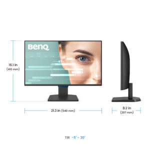 BenQ GW2490C computerskærm 60,5 cm (23.8") 1920 x 1080 pixel Fuld HD Sort - Billede 4