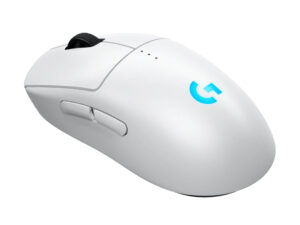 Logitech G PRO 2 - Mus - gaming - højre- og venstrehåndet - optisk - 8 knapper - trådløs, kablet - 2.4 GHz, USB - USB Logitech LIGHTSPEED-modtager - hvid - Billede 2