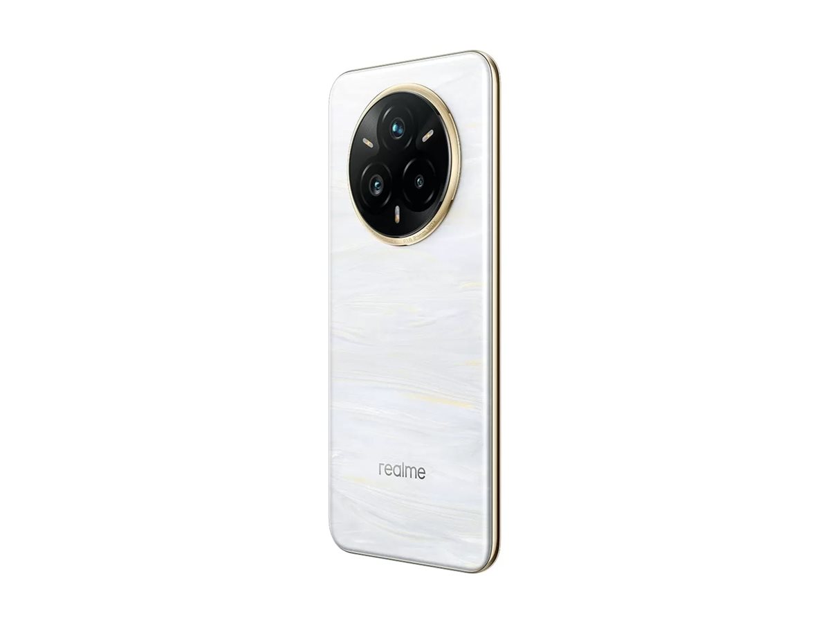 Realme 14 Pro - 5G smartphone - dual-SIM - RAM 8 GB / Intern hukommelse 256 GB - OLED display - 6.77"" - 2392 x 1080 pixels (120 Hz) - 2x bagkameraer 50 MP, 2 MP - front camera 16 MP - perlehvid - Billede 5