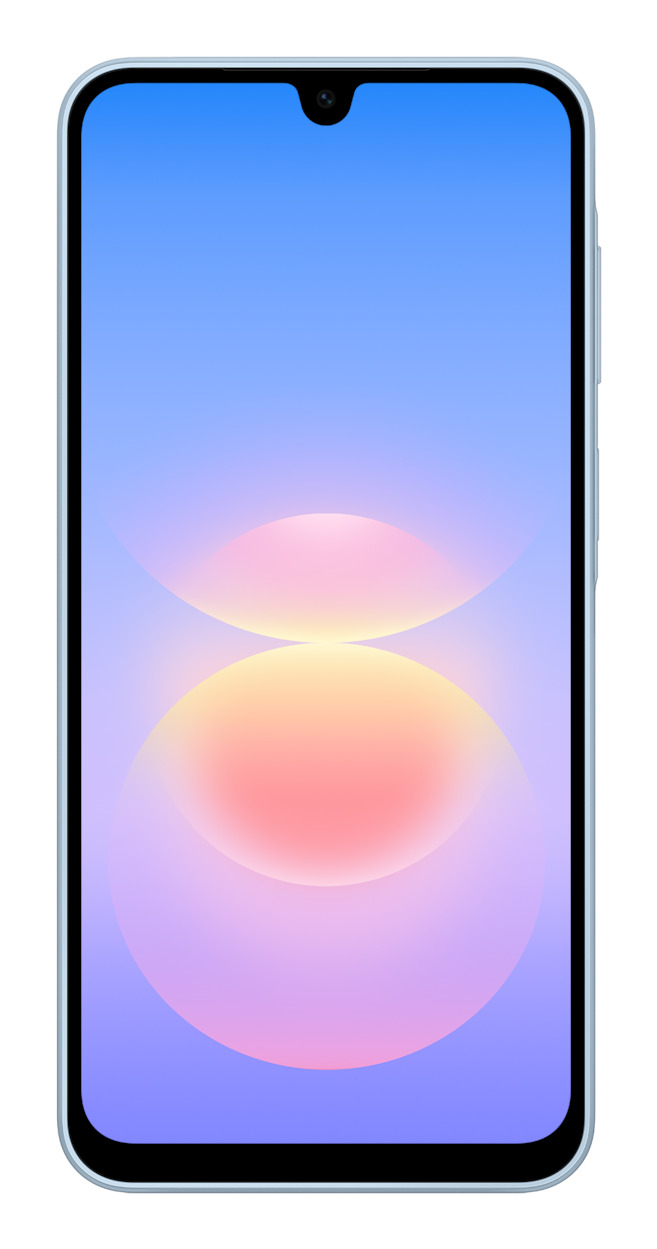 Samsung Galaxy A18. Skærm diagonal: 17 cm (6.7""), Skærmopløsning: 1080 x 2340 pixel. Processorfrekvens: 2,4 GHz. RAM kapacitet: 4 GB, Intern lagerkapacitet: 128 GB. Bagerste kamera opløsning (numerisk): 50 MP, Bagkamera type: Tredobbelt kamera. SIM-korts kapacitet: Hybrid Dual SIM. Operativsystem installeret: Android 10. Batterikapacitet: 5000 mAh. Produktfarve: Blå. Vægt: 196 g - Billede 2