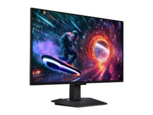 Samsung Odyssey OLED G5 S27FG504SU - G50SF Series - OLED-monitor - gaming - 27"" - 2560 x 1440 QHD @ 180 Hz - 200 cd/m² - 1000000:1 - HDR10 - 0.03 ms - HDMI, DisplayPort - sort - Billede 4