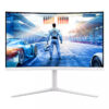 Philips Evnia 5000 32M2C5501 - LED-skærm - gaming - kurvet - 32"" (31.5"" til at se) - 2560 x 1440 QHD @ 180 Hz - Fast VA - 3500:1 - HDR10 - 0.5 ms - 2xHDMI, DisplayPort - hvid