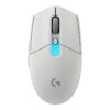 Logitech G G305 X SUPERLIGHT - Mus - gaming - optisk - 6 knapper - trådløs - 2.4 GHz, Bluetooth - USB Logitech LIGHTSPEED-modtager - hvid