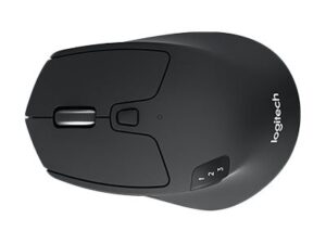 Logitech M720 Triathlon - Mus - højrehåndet - optisk - 7 knapper - trådløs - Bluetooth, 2.4 GHz - trådløs modtager (USB) - Billede 4