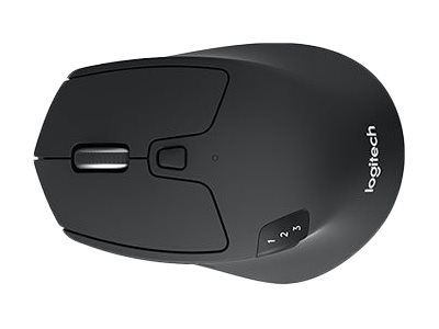 Logitech M720 Triathlon - Mus - højrehåndet - optisk - 7 knapper - trådløs - Bluetooth, 2.4 GHz - trådløs modtager (USB) - Billede 4