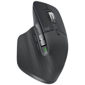 Logitech Master Series MX Master 3S - Mus - ergonomisk - optisk - 7 knapper - trådløs - Bluetooth, 2.4 GHz - uden dongle - grafit - Billede 4