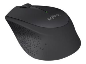 Logitech M280 - Mus - højrehåndet - optisk - 3 knapper - trådløs - 2.4 GHz - trådløs modtager (USB) - sort - Billede 3