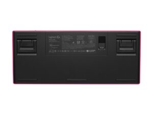Logitech G PRO X TKL - Tastatur - bagbelyst - trådløs - Bluetooth, 2.4 GHz - QWERTY - US International - tastkontakt: Tactile - pink - Billede 3