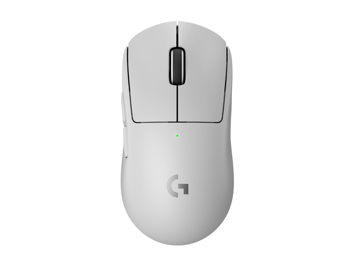 Logitech G PRO X SUPERLIGHT 2 - Mus - gaming - optisk - 5 knapper - trådløs - 2.4 GHz - USB Logitech LIGHTSPEED-modtager - hvid - Billede 2