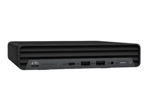 HP ProDesk 600 G6 - Mini desktop Core i3 10100T&nbsp/ op til 3.8 GHz - RAM 8 GB - SSD 256 GB - NVMe, TLC - UHD Graphics 630 - Gigabit Ethernet - Win 11 Pro 64-bit - Preowned Grade B - Billede 3