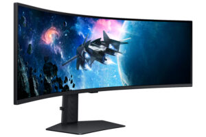 Samsung Odyssey G9 S49CG954EU - G95C Series - LED-skærm - gaming - kurvet - 49"" - 5120 x 1440 Dual Quad HD @ 240 Hz - VA - 450 cd/m² - 2500:1 - DisplayHDR 1000 - 1 ms - 2xHDMI, DisplayPort - sort - Billede 3