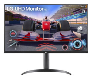 LG UltraFine 32UR550K-B - LED-skærm - 32"" (31.5"" til at se) - 3840 x 2160 4K UHD (2160p) @ 60 Hz - VA - 250 cd/m² - 3000:1 - HDR10 - 4 ms - 2xHDMI, DisplayPort - højtalere - sort