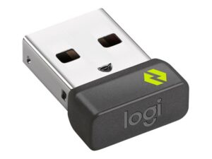 Logitech MX Keys - Tastatur - bagbelyst - trådløs - Bluetooth, 2.4 GHz - QWERTY - US International - grafit - Billede 5