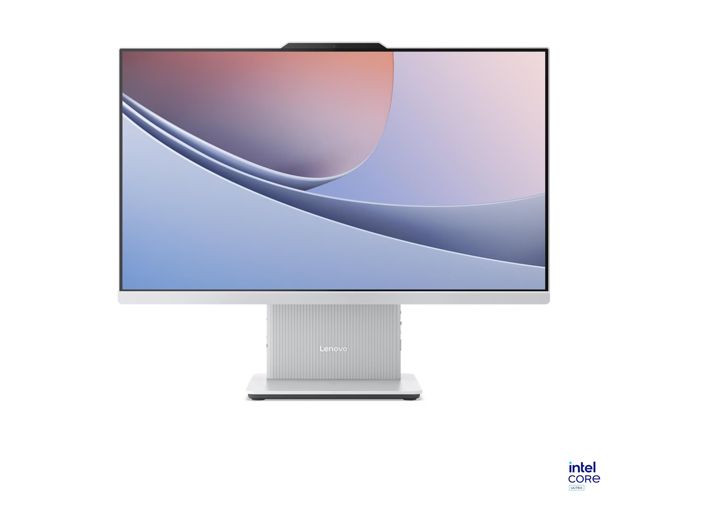 Lenovo IdeaCentre AIO 24ILL11 F0JY - AI PC - alt-i-én med monitorstander - Core Ultra 5 226V / op til 4.5 GHz - RAM 16 GB - SSD 512 GB - NVMe - Arc Graphics 130V - Bluetooth 5.3, IEEE 802.11ax (Wi-Fi 6) - Win 11 Home - skærm: LED 23.8"" 1920 x 1080 (Full HD) @ 100 Hz - tastatur: engelsk - skygrå - Billede 2
