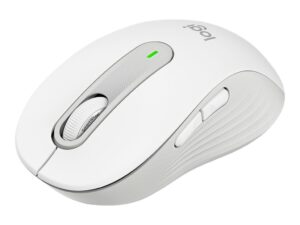 Logitech Signature M650 - Mus - optisk - 5 knapper - trådløs - Bluetooth, 2.4 GHz - Logitech Logi Bolt USB-modtager - off-white - Billede 3