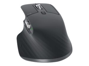 Logitech Master Series MX Master 3S for Business - Mus - ergonomisk - højrehåndet - optisk - 7 knapper - trådløs - Bluetooth - Logitech Logi Bolt USB-modtager - grafit - Billede 3