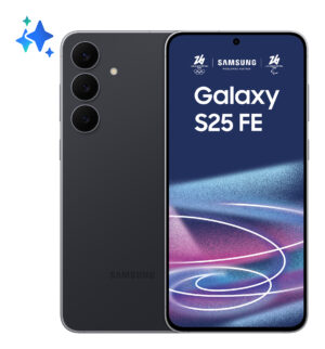 Samsung Galaxy S25 FE 5G, 17 cm (6.7"), 1080 x 2340 pixel, 8 GB, 128 GB, 50 MP, Sort