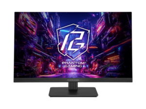 Asrock Phantom Gaming. Skærm diagonal: 68,6 cm (27""), Skærmopløsning: 1920 x 1080 pixel, HD-type: Fuld HD, Skærmoverflade: Refleksfri, Responstid: 1 ms, Naturligt aspektforhold: 16:9, Synsvinkel, horisontal: 178°, Synsvinkel, vertikal: 178°. Indbyggede højttaler(e). Produktfarve: Sort