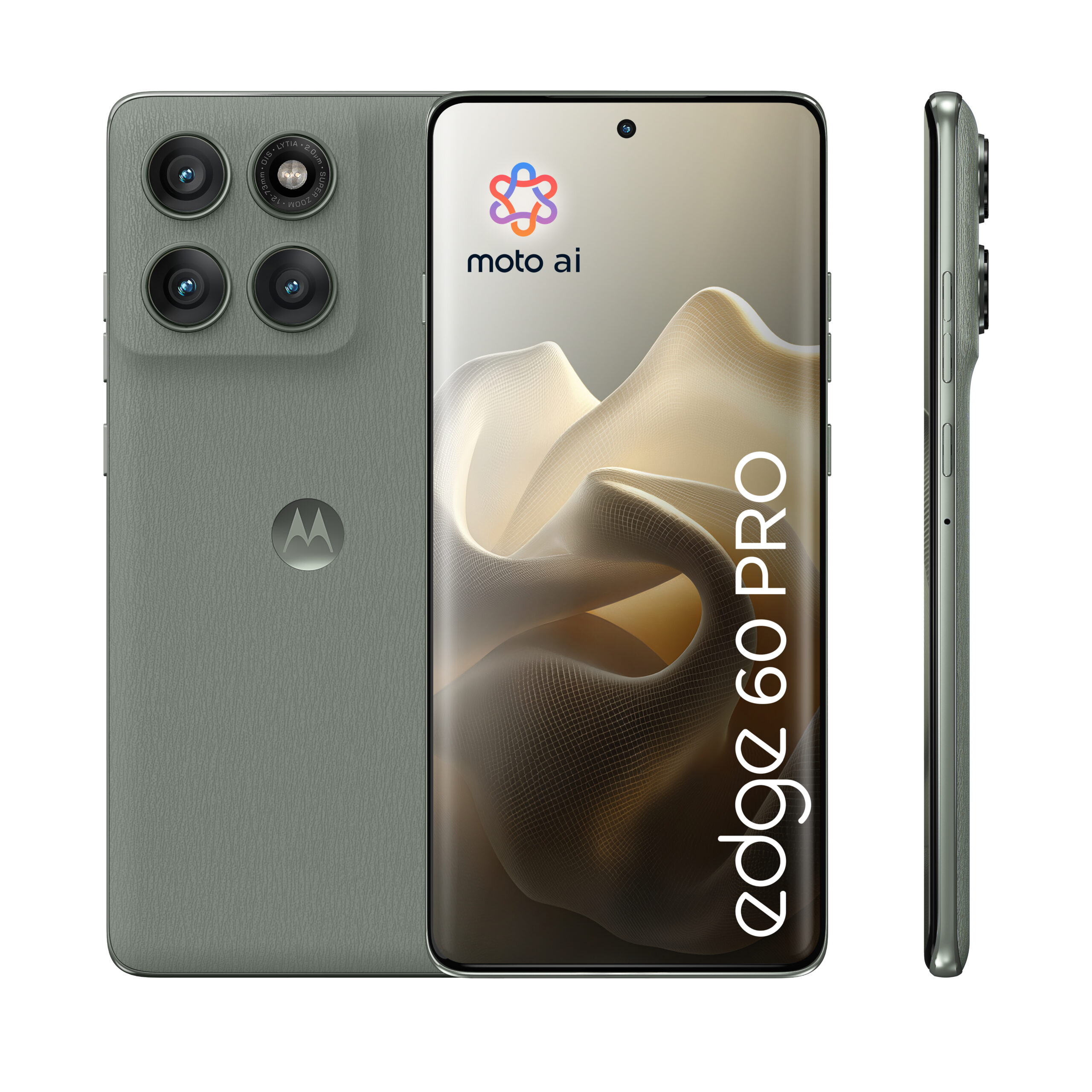 Motorola edge 60 pro, 16,9 cm (6.67"), 12 GB, 512 GB, 50 MP, Android 15, Grå - Billede 3