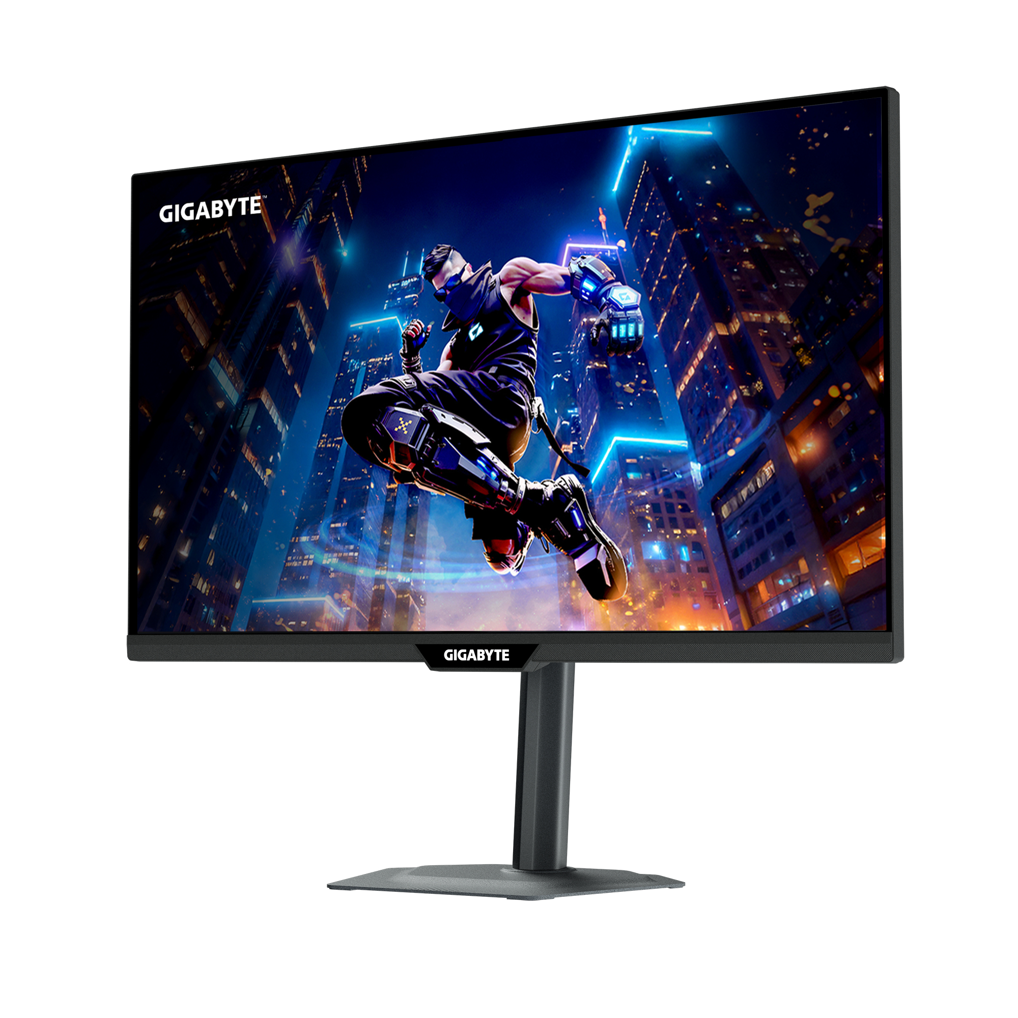 Gigabyte M27Q3 - LED-skærm - gaming - 27"" - 2560 x 1440 QHD @ 300 Hz - SS IPS - 400 cd/m² - 1000:1 - DisplayHDR 400 - 1 ms - HDMI, DisplayPort, USB-C - Billede 3