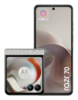 Motorola razr 70, 17,5 cm (6.9"), 8 GB, 256 GB, 50 MP, Android 16.0, Hvid - Billede 2
