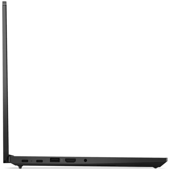 Lenovo ThinkPad E14 Gen 6 21M3 - 180° hængselsdesign - AMD Ryzen 5 - 7535HS / op til 4.55 GHz - Win 11 Pro - Radeon 660M - 16 GB RAM - 512 GB SSD, NVMe - 14"" IPS 1920 x 1200 - Gigabit Ethernet - Wi-Fi 6E, Bluetooth - sort - kbd: nordisk - Billede 4