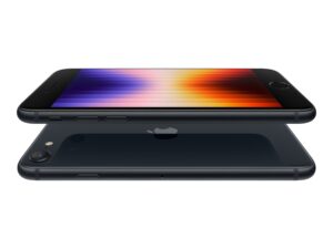 Apple iPhone SE (3rd generation) - 5G smartphone - dual-SIM / Intern hukommelse 64 GB - LCD-skærm - 4.7"" - 1334 x 750 pixels - rear camera 12 MP - front camera 7 MP - midnat - Preowned Grade B - Billede 3